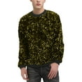 thumbnail image 2 of LIUJUNSHOP Basic Men's Crewneck Sweatshirt Men's Hop Glitter Full Sequin Loose Fit Crewneck Sweatshirt Long Sleeve, 2 of 4