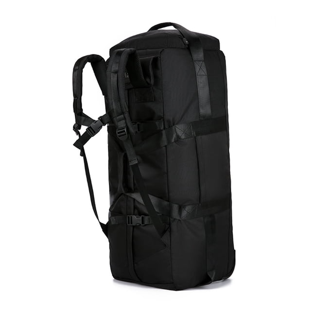 Graflsoa Versatile Waterproof Wheeled Duffle Bag - Convertible Backpack, Trolley, and Handbag for Travel - Black, Khaki, Army Green Options