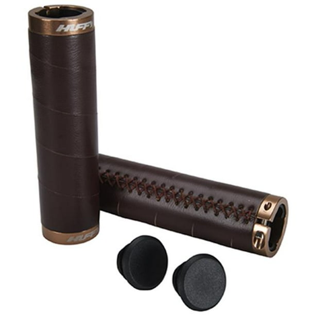 Huffy 00282GP Brown Vinyl Lock On Bike Grips