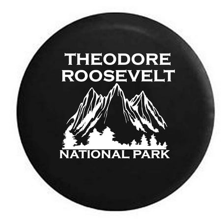 - Theodore Roosevelt National Park North Dakota Trailer Spare Tire Cover Vinyl Black 33 in