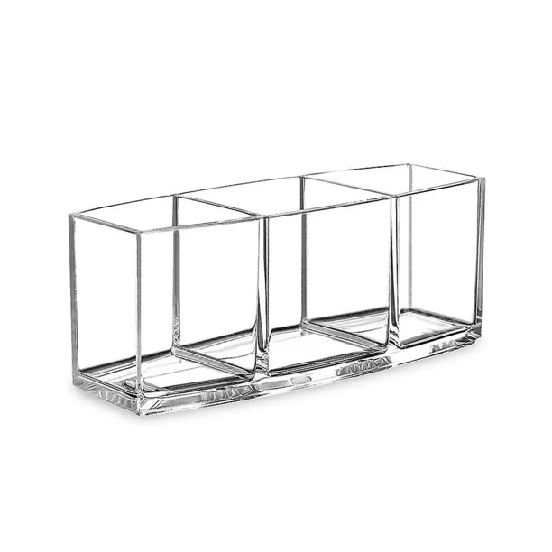 Jx Bandeja Organizadora De Maquillaje, Vitrina De Cosméticos, Soporte De Almacenamiento De Papelería De Oficina Unidades De Caja De Maquillaje para Cajones De Baño, Marcadores De Bolígrafos De Perfume