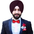 thumbnail image 1 of eloria Sikh Turban Cotton Voile Patka Pagri Dastar Fabric Madhurani Turban Dashmesh Pagri Purple, 1 of 2