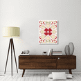 thumbnail image 2 of Global Gallery's 'Retro Apple Otomi' by Elyse DeNeige Stretched Canvas Wall Art, 2 of 4