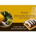thumbnail image 3 of HUMOS Mesquite Smoking Wood Chips for BBQ, Smoker, Kamado and Gas, Charcoal & Electric Grill (Mesquite), 3 of 8