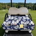 thumbnail image 2 of Pzuqiu Golf Cart Seat Cover Foldable Golf Cart Seat Covers, Non-Slip 4 Front Pockets Quilted Golf Cart Seat Covers Fit for Club Car EZGO Yamaha Carts, 2 of 6