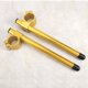 thumbnail image 2 of M Buder Manillar de Motocicleta Universal 43mm Clip On Aluminio Separado (Dorado), 2 of 9