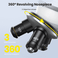 thumbnail image 6 of FOKOOS Microscope for Adults with Slides 40X-1000X Compound, Phone Adapter, Dual LED, 6 of 8