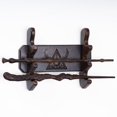 thumbnail image 1 of Soporte de Madera Artesanal para Varitas Mágicas de 3 Niveles en Color Negro, 1 of 6