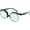 Green, variant on Universal Presbyopic Glasses Folding Magnifying Reading Eyeglasses Flip-up Lens Make up Glasses +1.0~+4.0