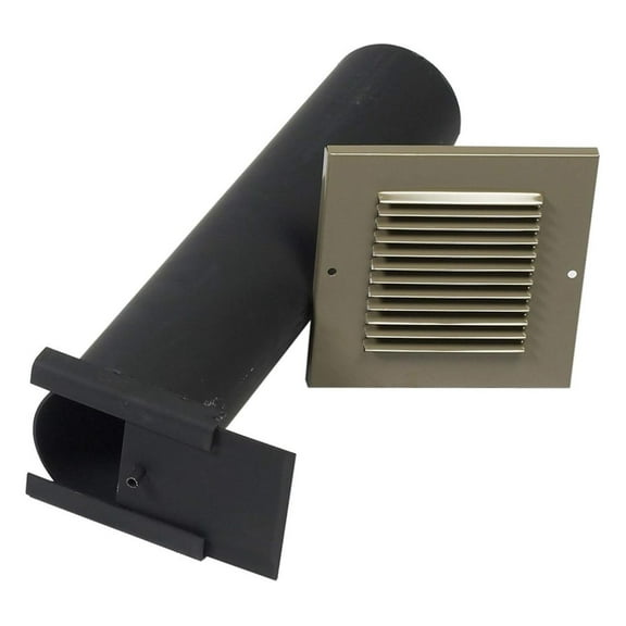 Exlonjet Masonry Brick Fireplace Rear Outside Air Kit MOKR