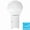 MultiColor, variant on Viribright® A19 LED Bulb, GU24, Twist & Lock, 60W Eq, Non-Dimmable,  Warm White 2700K (4 Pack)