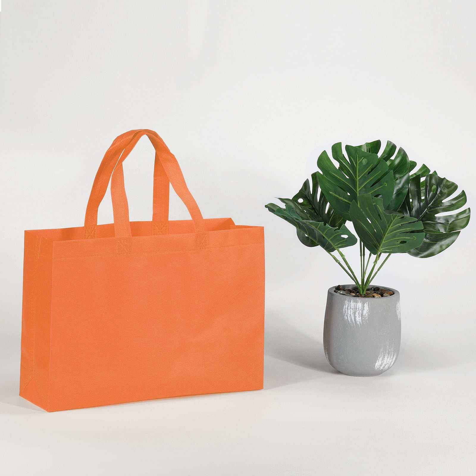 Unique Bargains Reusable Gift Bags Horizontal Style Grocery Tote