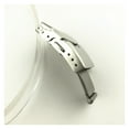 thumbnail image 3 of 16 18 20 22 24 26mm Watch Buckle Double Click Stainless Steel Buckle Watch Push Button Fold Deployment Clasp Watch Strap Buckle, 3 of 4