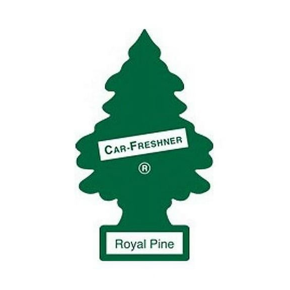 8 Pack Car Freshner 32001 Little Trees Air Freshener Royal Pine Scent - 3 Trees per Package