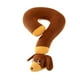 thumbnail image 1 of Cojín decorativo con forma de perro salchicha, ideal como regalo de cumpleaños o para apoyar el cuello. Signo de interrogación, 1 of 9