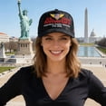 thumbnail image 2 of vigerkar 250 Anniversary USA Hat Unisex Embroidered Baseball Cap Patriotic Trucker Hats for Men Women Adjustable Ball Cap Gift (Dark Gray, One Size）, 2 of 6