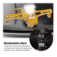thumbnail image 3 of Porta Placa Universal Para Moto Ajustable Con Luz Y Tornillo  MaluberoAMARILLO, 3 of 4