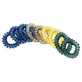 thumbnail image 3 of KANPRINCESS 9PCS/Set Spiral Hair Ties, Elastic Coil Hair Ties, Women's No Crease Phone Cord Hair Ties, Ponytail Holder Hair Ties, Traceless Hair Ring for Thin Hair or Thick Hair, Multicolor, 3 of 7