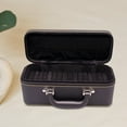 thumbnail image 3 of TISHITA 1 Bangle Box, Jade Bracelets Display Case Storage Case Jewelry Organizer PU Case Black, 3 of 8