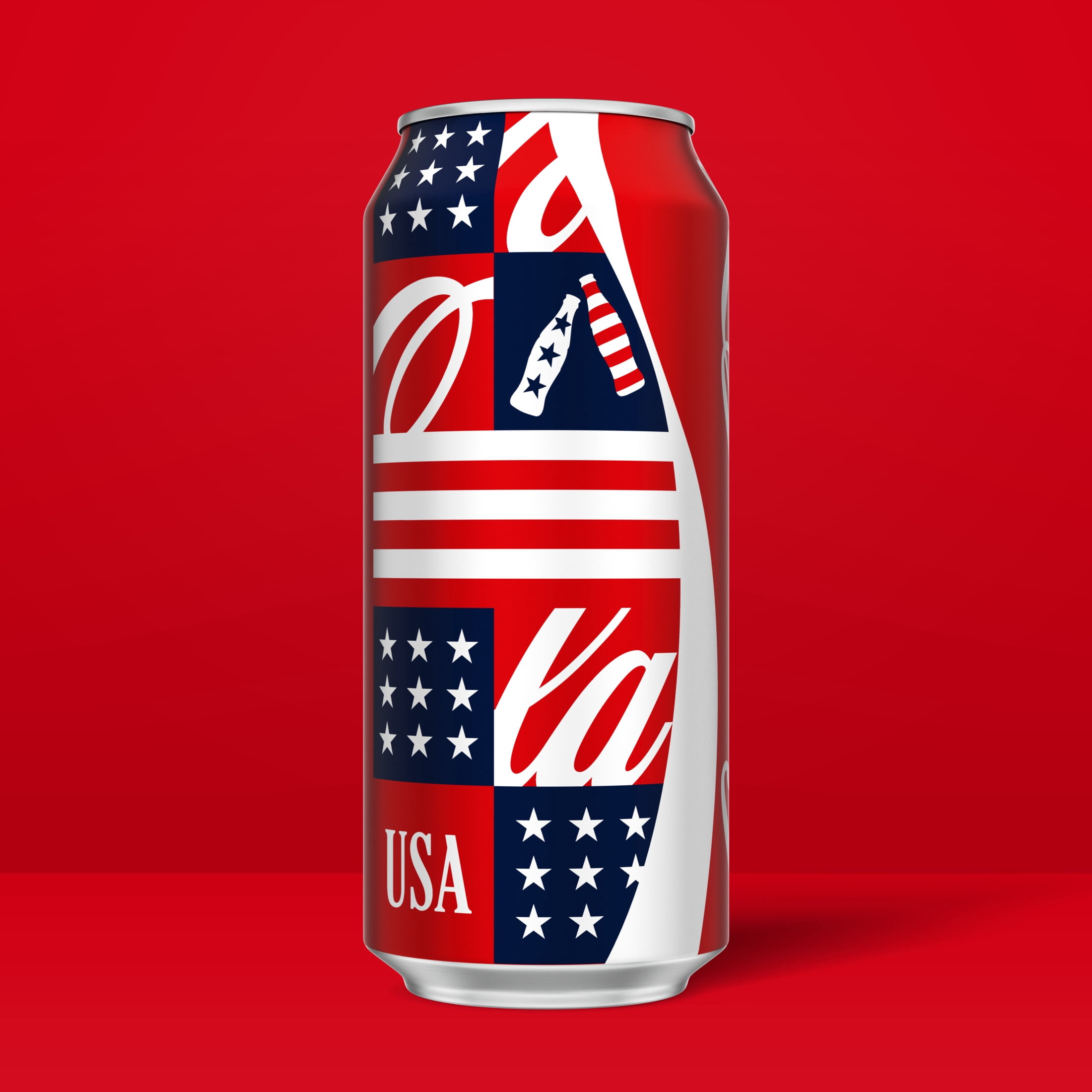 Coca-Cola Soda Pop Can, 16 fl oz