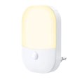 thumbnail image 1 of Luz Nocturna LED, Luz Nocturna con Toma Eléctrica, Luz Nocturna Plug and Play para Niños para Dormitorio, Cocina, Pasillo, Escaleras, Sala de Estar, Blanco Cálido [Clase de eficiencia energética A++], 1 of 4