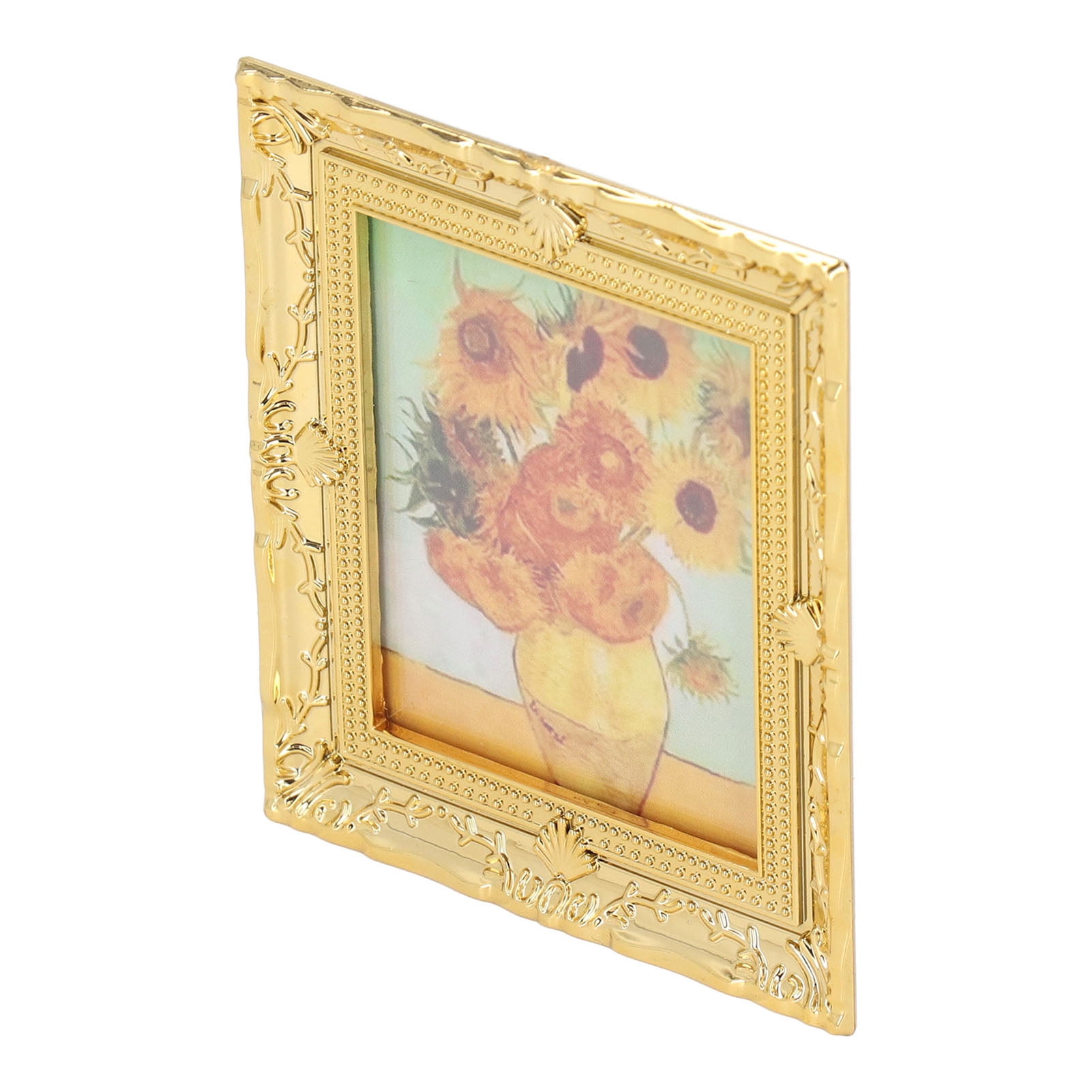 2 Marcos Miniaturas Para Casas De Muñecas - Pinturas Al Óleo Decorativas