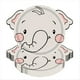 thumbnail image 1 of de Papel con Temática de Animales de , Platos Desechables de Animales, Juego de Cubiertos para Temática de Animales Salvajes, Bautismo de , Elefante, 1 of 5