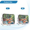 thumbnail image 4 of FORMRS 15-15.6 inch Laptop Sleeve Case Soft Carrying Quilted Computer Bag Cover, Art Goldfish Bowl, 4 of 7