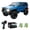 Blue, variant on RC Rock Crawler 4x4 RC Jeep Truck 1/18 Scale Remote Control Crawler All Terrain 370 Motor 3 Speeds Lighting System Hobby Model for Adult