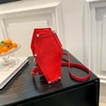 thumbnail image 2 of Bolso Bandolera Bolso Mujer Crossbody Coffin Shape PU Bolso Teléfono Shopper Rojo Wdftyju Para Estrenar, 2 of 5