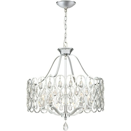 

Quoizel Lulu 5-Light 25 Contemporary Chandelier in Polished Chrome