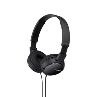 Sony MDR-ZX100/WHI ZX Series Headphones, Full Size, Wired, 3.5 mm