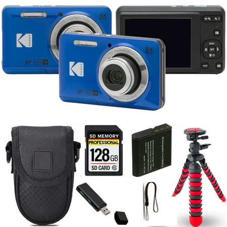 Tri-State Camera Kodak PIXPRO FZ55 Digital Camera, Blue