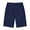 Navy, variant on Women's Cotton Linen Pants for Spring and Summer 2026 High Waisted Buttoned Five Quarter Pants Beach Casual Vacation Pants Khaki XXL
