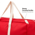 thumbnail image 3 of Miogawg Large Storage Bags, Big Moving Bags With Strong Zippers & Carrying Handles, Storage Totes For Camping, Clothes, Bedding, Comforters, Pillows, 3 of 6