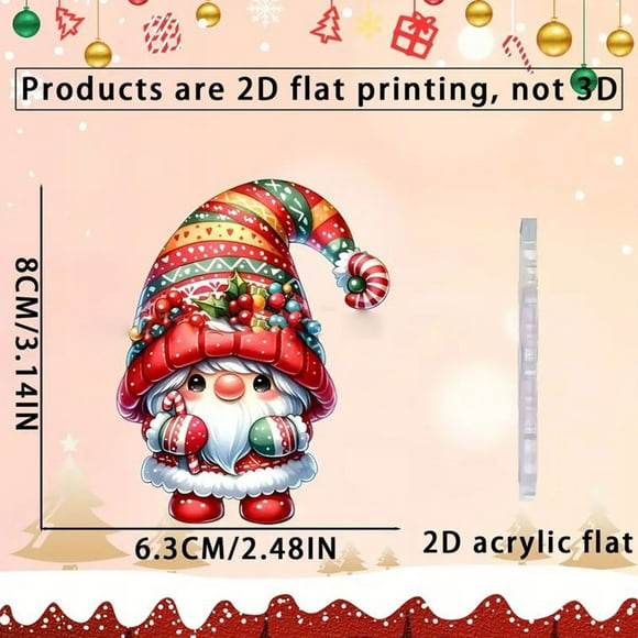 Spring Decoration Gnome Christmas Ornaments for Tree Christmas Wooden Hanging Ornaments Gnome Christmas Tree Decoration