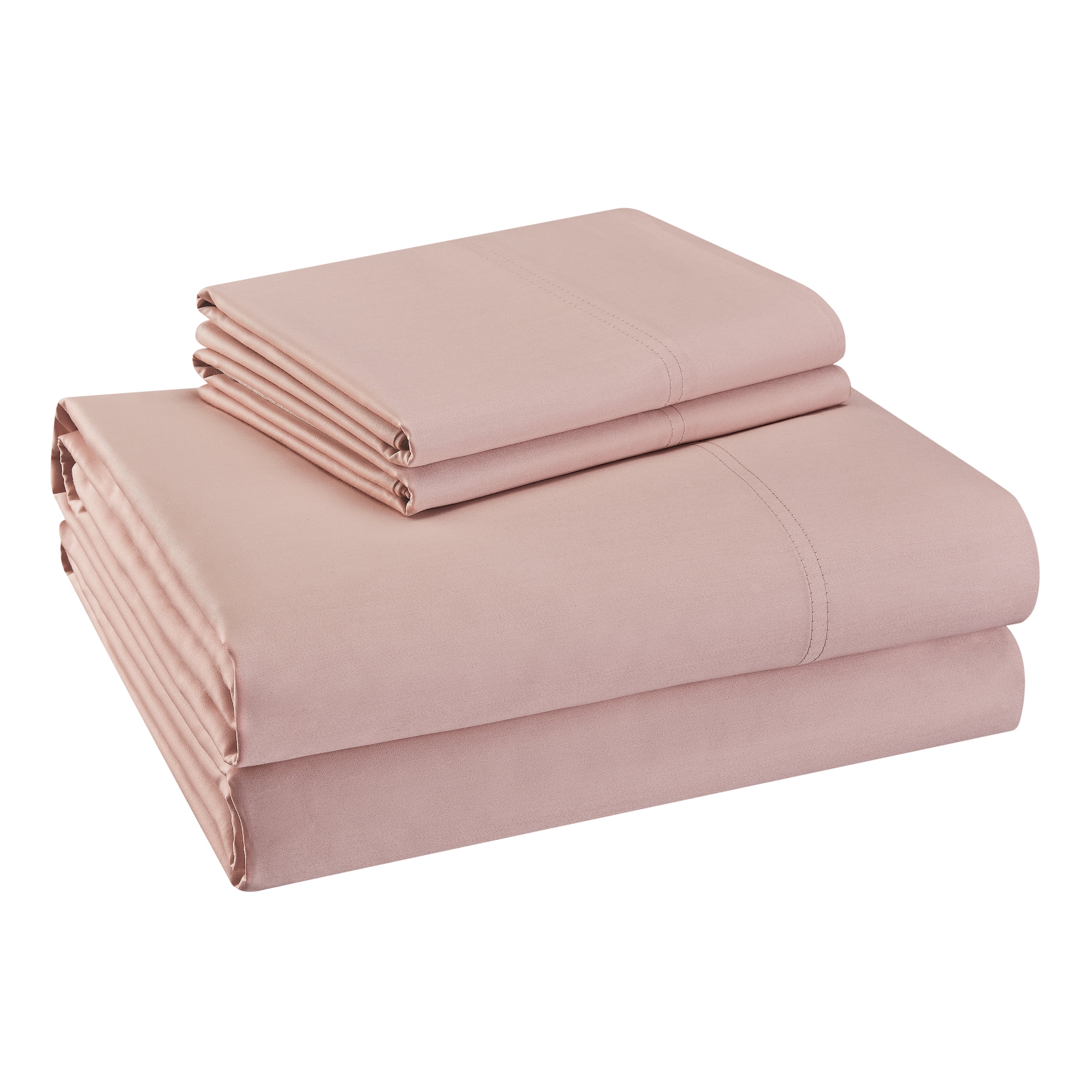 Better Homes /& Gardens Wrinkle Free King Pillowcase Set 100/% Cotton NEW Silver