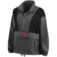 thumbnail image 2 of Women's WEAR by Erin Andrews Charcoal Boston Red Sox Packable Half-Zip Jacket, 2 of 3