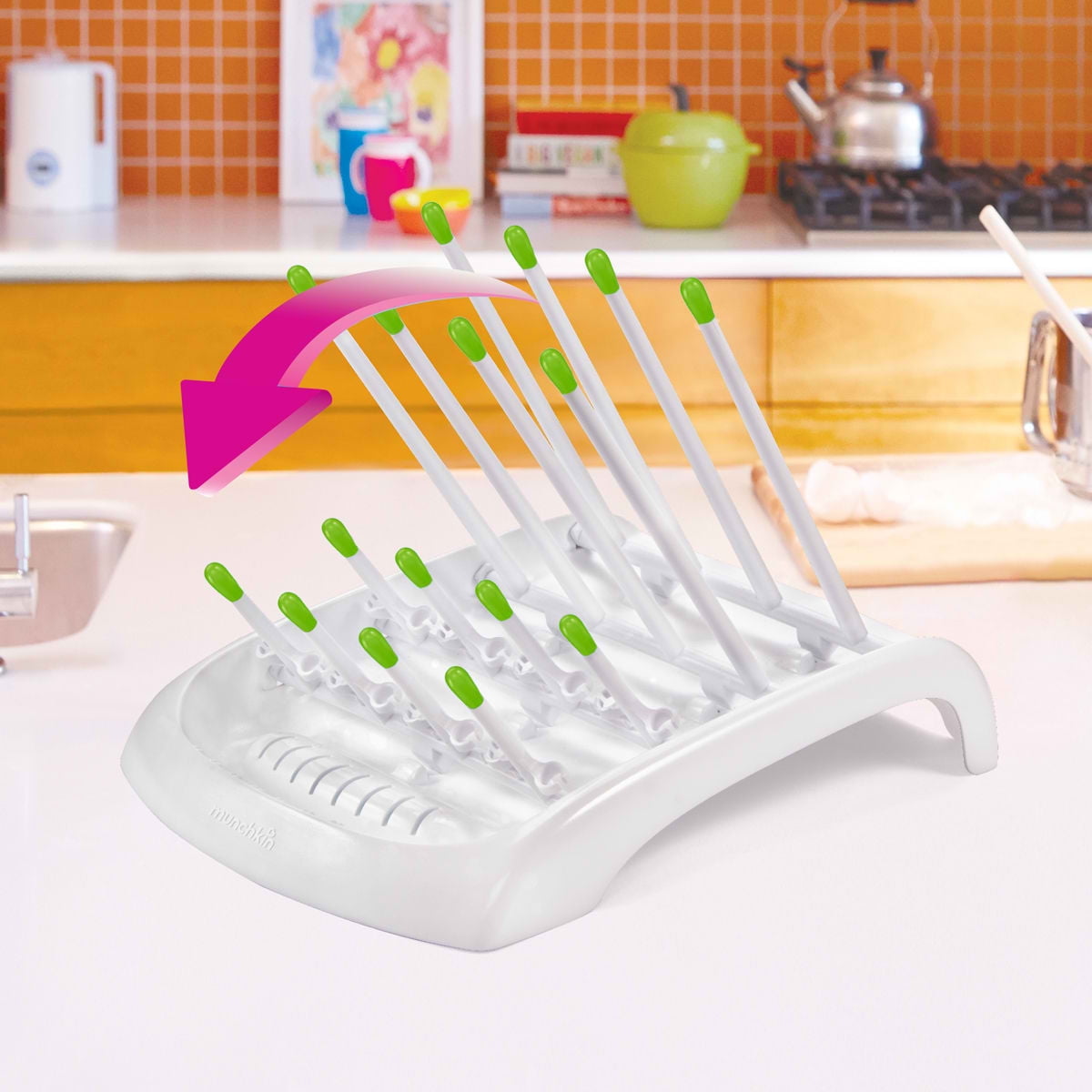 munchkin drying rack green