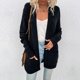 thumbnail image 1 of Ropa de mujer Suéter tipo cárdigan con giro de otoño e invierno Cárdigan largo con giro de cuerda para mujer, 1 of 4