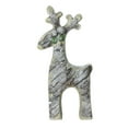 thumbnail image 1 of Northlight Rustic Woodland Glittered Reindeer Christmas Figure - 22" - Gray, 1 of 1