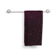 thumbnail image 3 of KLL Dark Purple Glitter Ultra Absorbent & Soft Hand Towels for Bath, Hand, Face, Gym and Spa-27.5x16in, 3 of 7