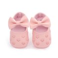 thumbnail image 6 of Emy Dola 2-Pairs Infant Baby Girls Mary Jane Flats Crib Shoes BowKnot Non-Slip Soft Sole Princess First Walkers Sneaker Wedding Dress Shoes, 6 of 9
