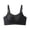 A1_Black, variant on VISALY Wireless Seamless Jelly Minimizer Bra for Women Support Full‑Coverage Push Up Bralettes Non‑Padded Breathable Mesh No Underwire Underwear Plus Size Comfort Lifting No Show Bra Black L