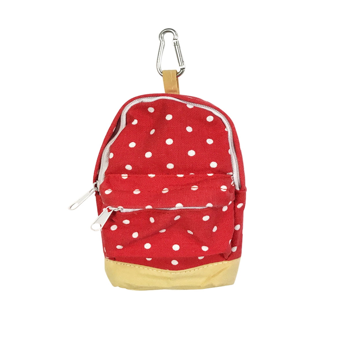Red Wrapables Mini Backpack Pencil Case Pouch 