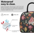 thumbnail image 3 of Womens Pioneer Flower Floral Print Pattern Lunch Box for Work,Insulated Lunch Bag for Women,Loncheras Para Mujer,Leakproof Adult Lunch Bag for Work,Beach,Travel,Picnic,Camping, 3 of 7