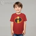 thumbnail image 4 of Boy's The Incredibles Classic Logo Graphic Tee Red X Large, 4 of 7