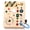 Multicolor, variant on Sumsoltic Montessori Busy Board with LED Lights for 1+ Years