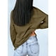 thumbnail image 4 of Sudadera Dokotoo para mujer, casual, talla grande, manga larga, verde, 4 of 5