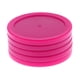 thumbnail image 2 of 5 discos de repuesto de 62 mm para mesas de hockey de aire de tamaño reglamentario, color rojo Rosa, 2 of 6